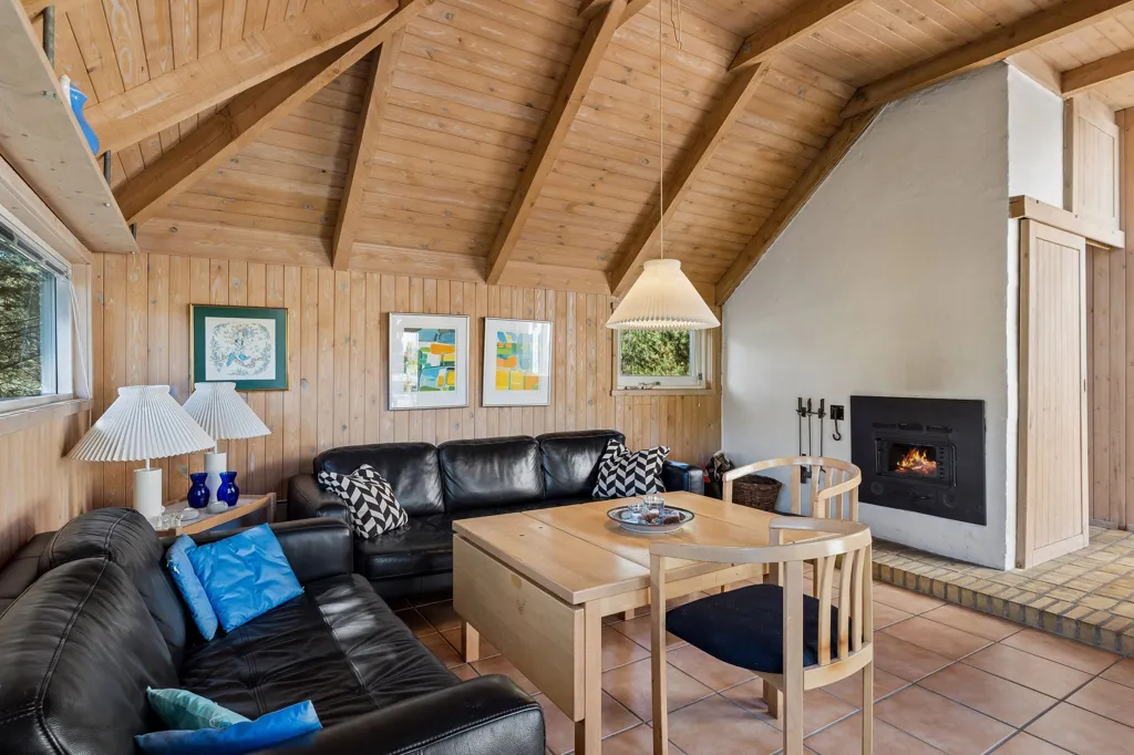 Séjour - Cottage with Garden in Fjerritslev