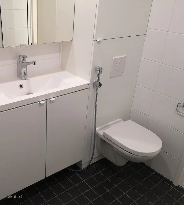 Bagni - Bright One-Bedroom Flat with Views in Kaivoksela