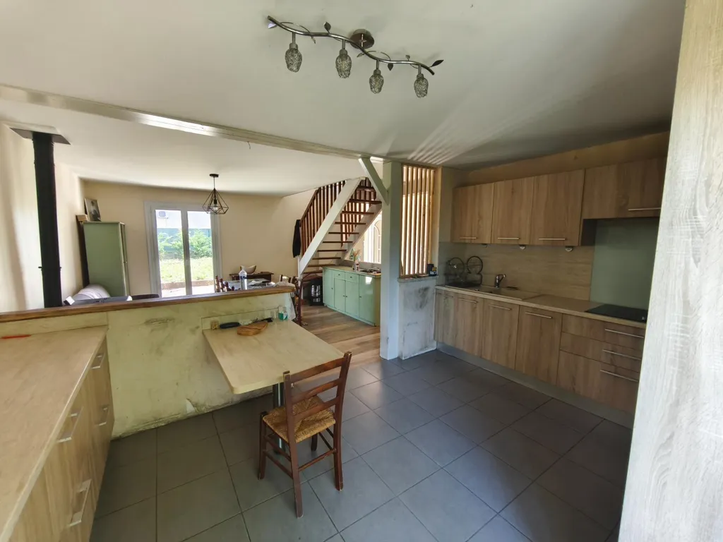 Kitchen - House with Garden in Castelculier