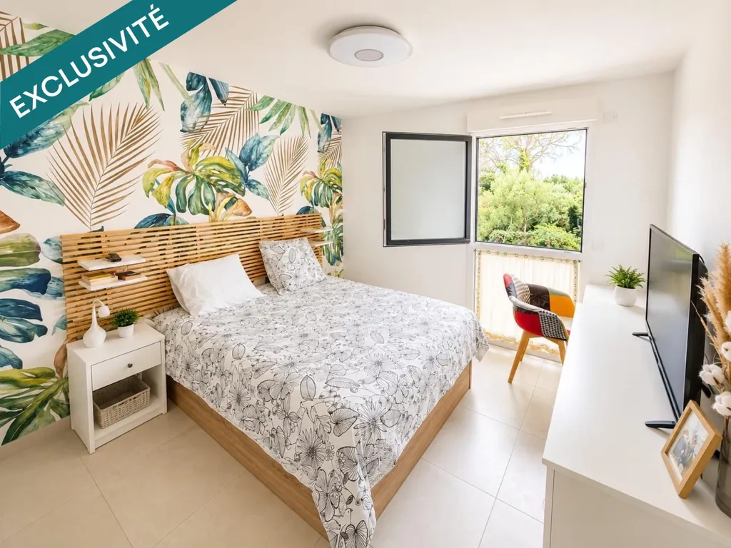 Chambres - Appartement 2 Pièces avec Terrasse et Jardin à Fréjus