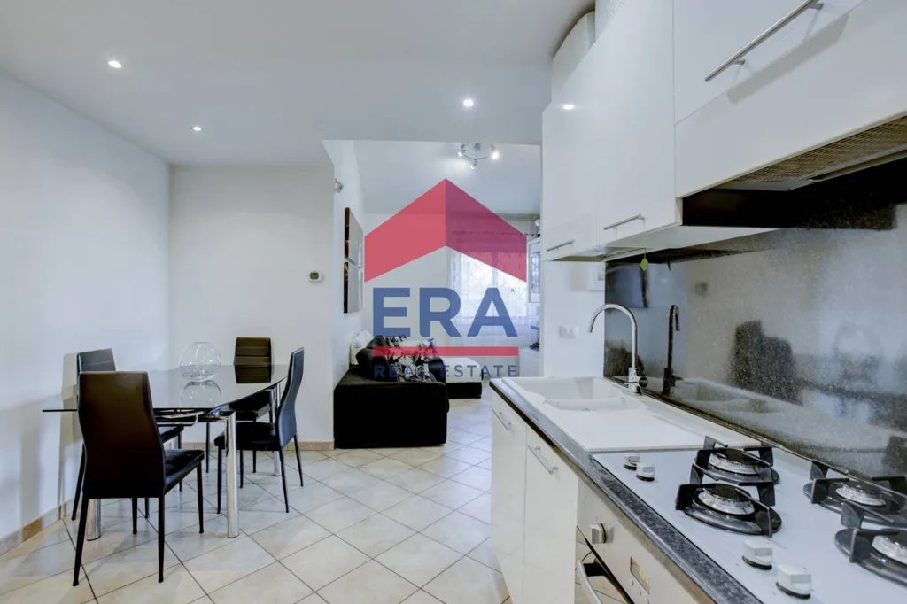 Cuisine - Apartment with Balcony in Central Infernetto, Rome