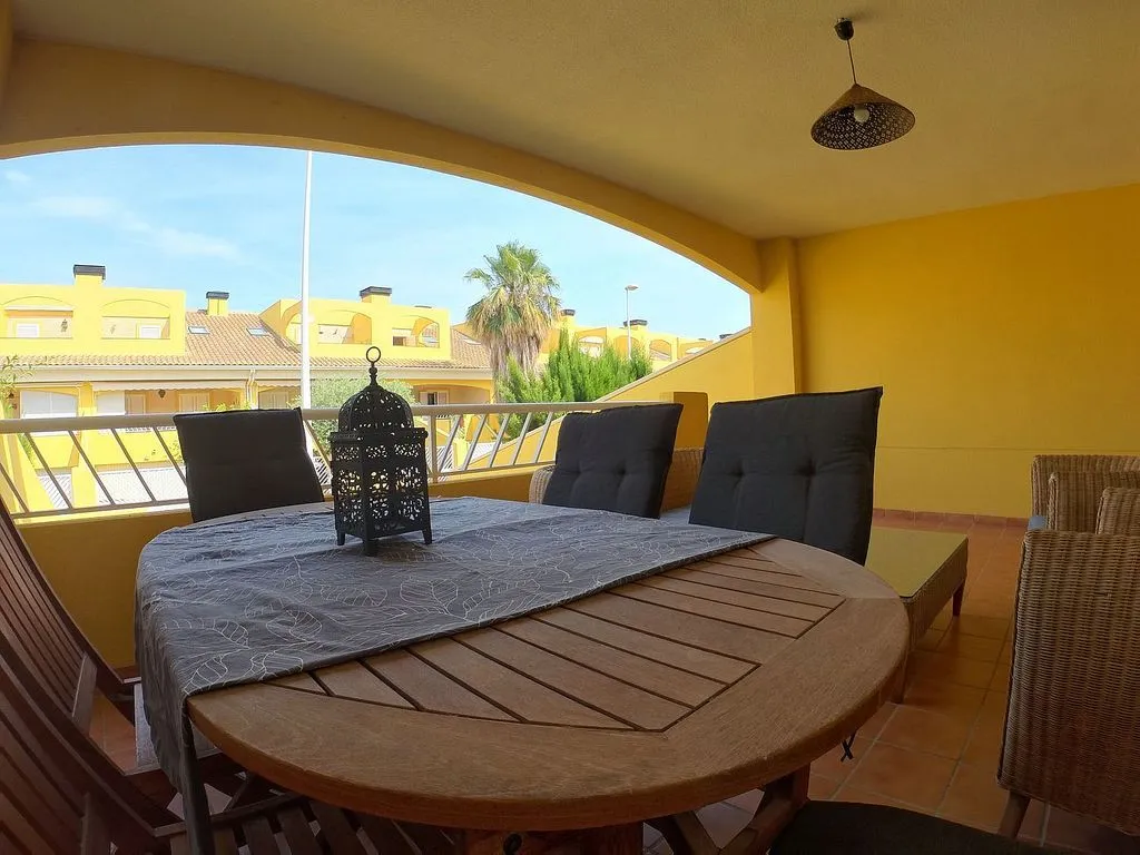 Terrasse - Semi-detached House with Pool in Almardà