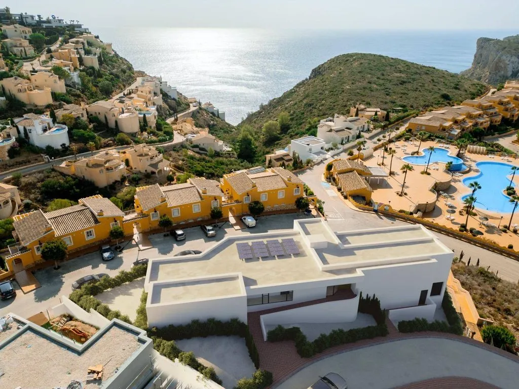 Vue aérienne - Luxury Penthouse with Pool in Benitachell