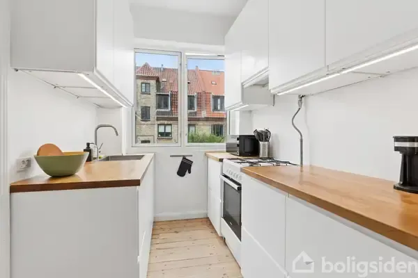 Cucina - Apartment with Harbour View in Copenhagen SV