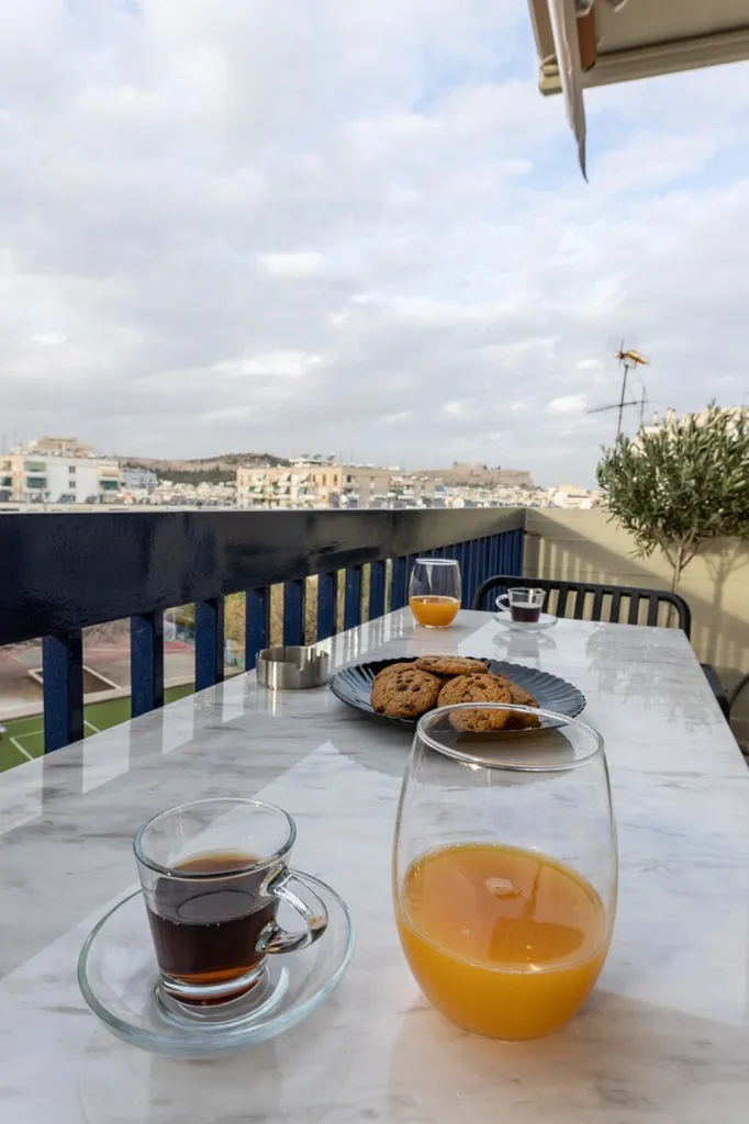 Balcone - Flat with Panoramic View in Neos Kosmos, Athens