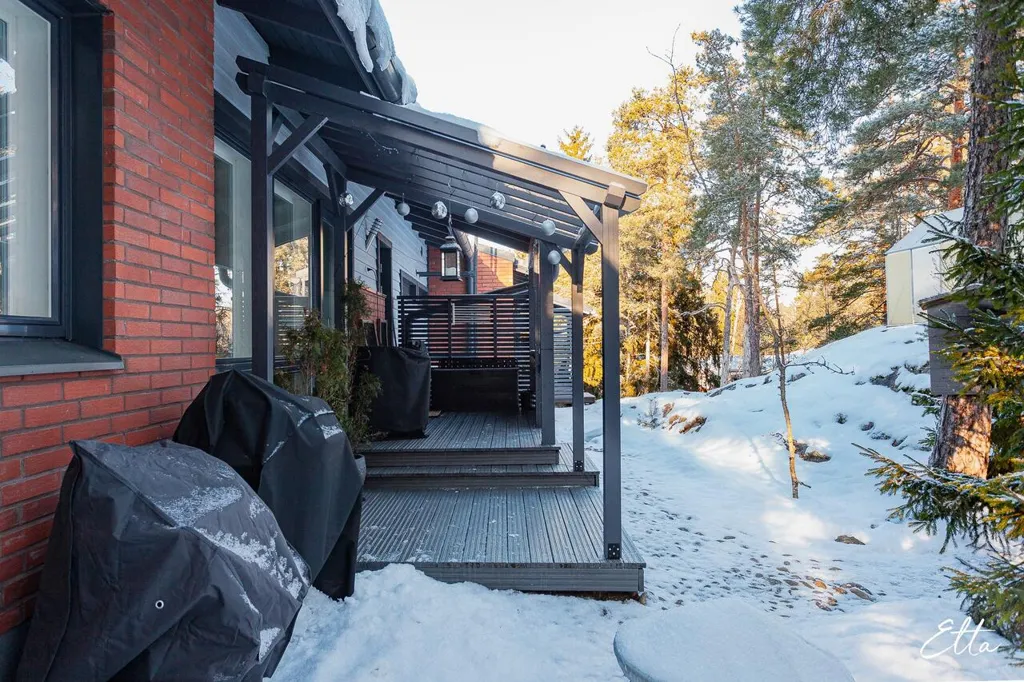 Terrasse - Architectural House with Sea View in Naantali