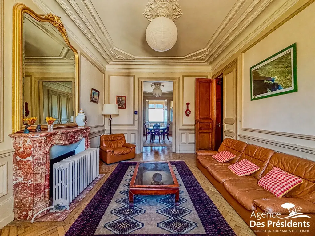 Living Room - Villa with Sea View in Sables d'Olonne
