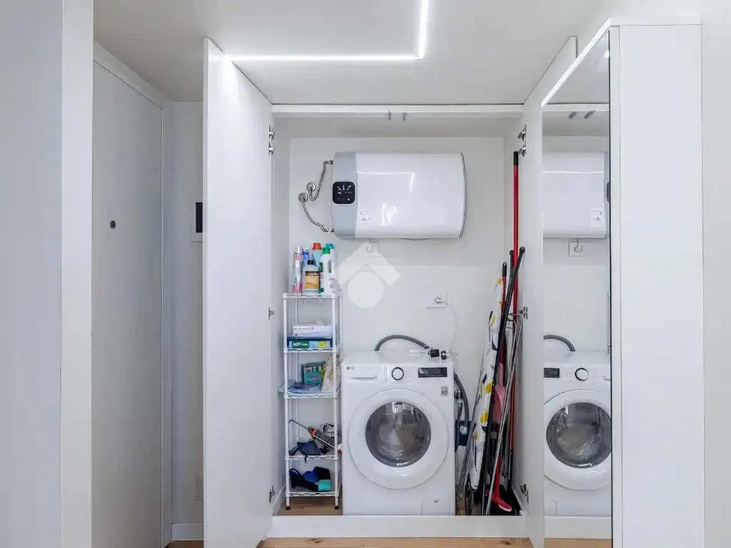 Buanderie - Modern 2-Bedroom Apartment in Torino Centre