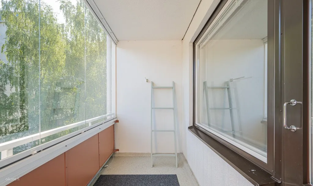 Balcon - Apartment with Balcony in Heinola