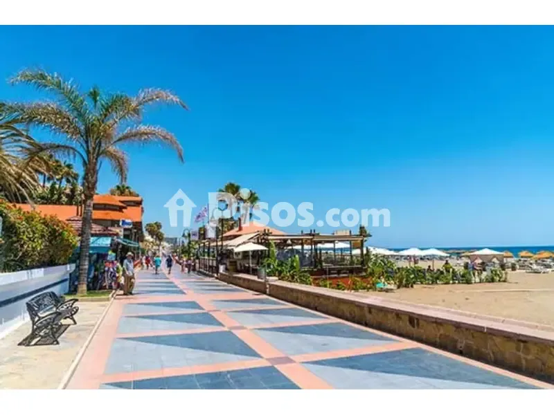 Beachfront Studio with Sea View in Benalmádena Costa