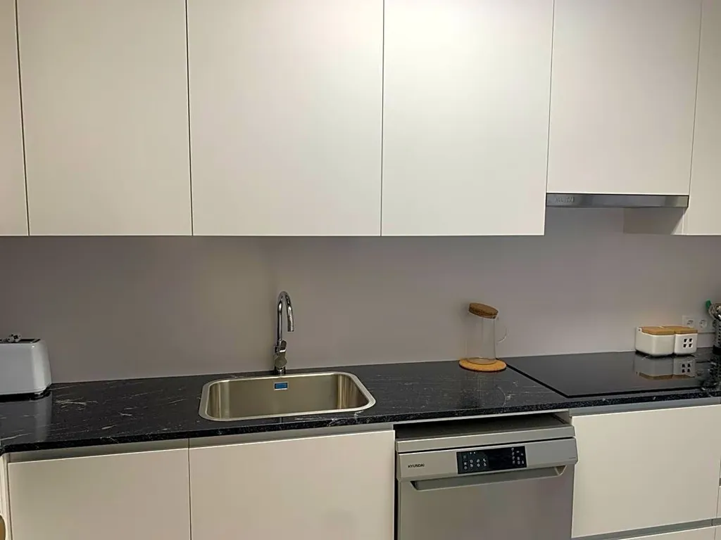 Cuisine - Apartment with Sea View in Els Terrers