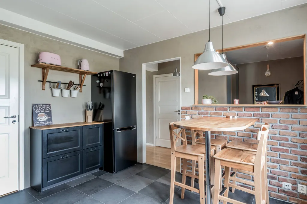 Köök - Family-friendly Duplex with Garden in Nyköping