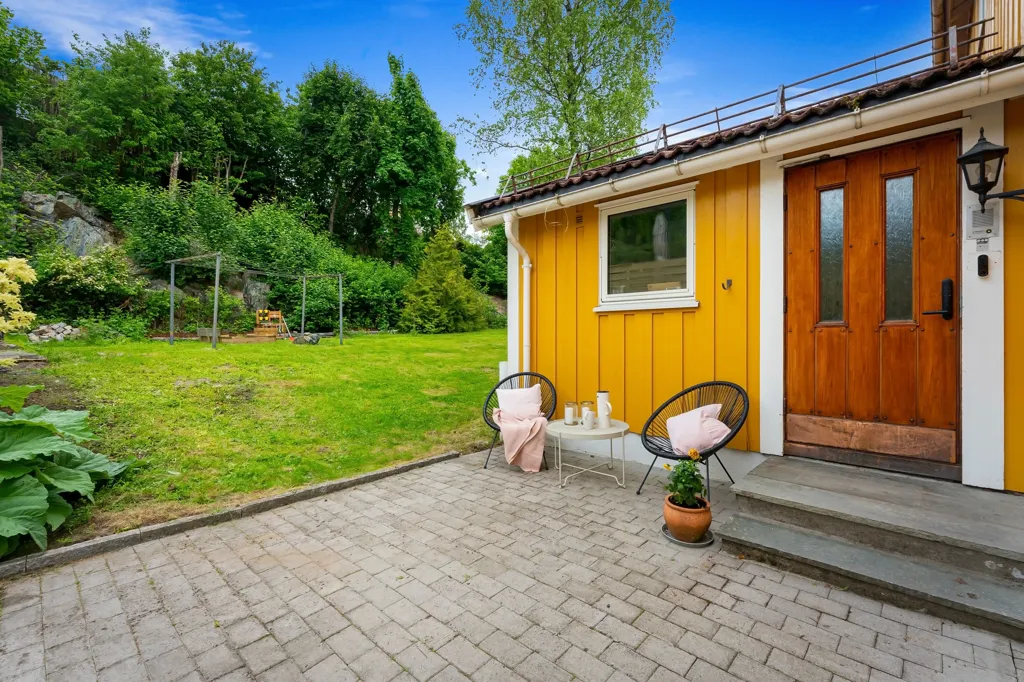 Terrasse - Duplex with South-West Terrace in Oslo