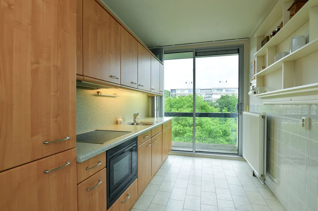 Köök - Corner Flat with Garden View in Doorwerth