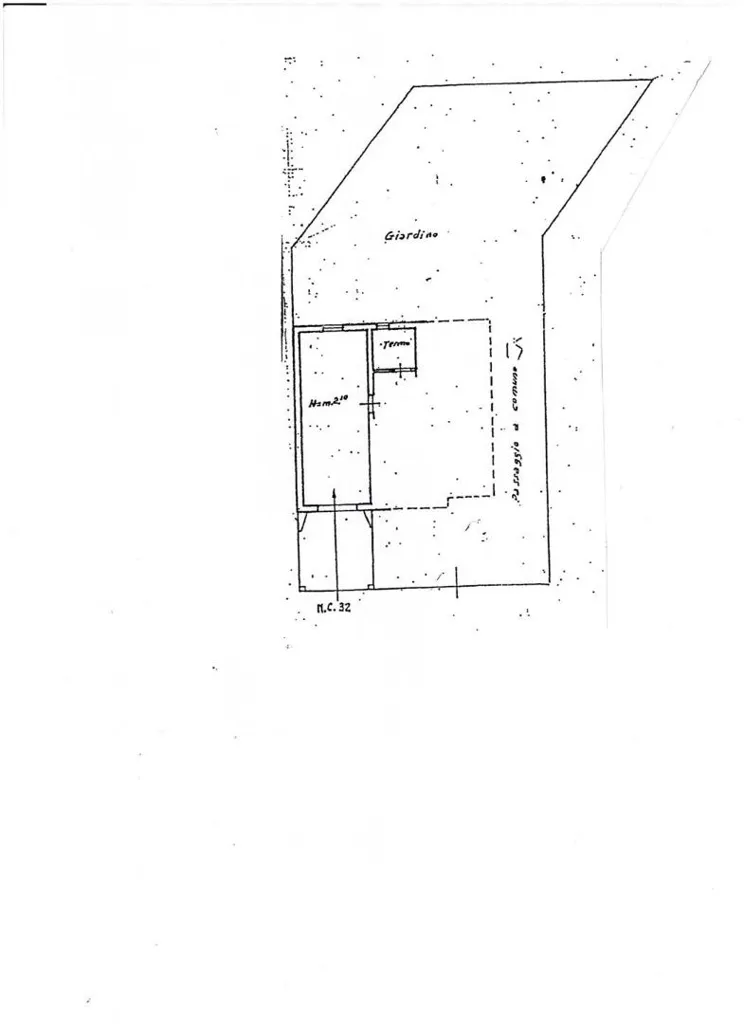 Plan - Apartment with Private Garden in Reggello