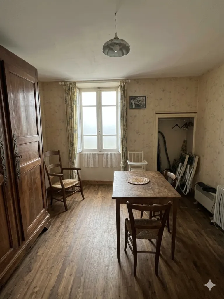Salle à manger - Maison en Pierre à Réhabiliter à Saint-Gaudent