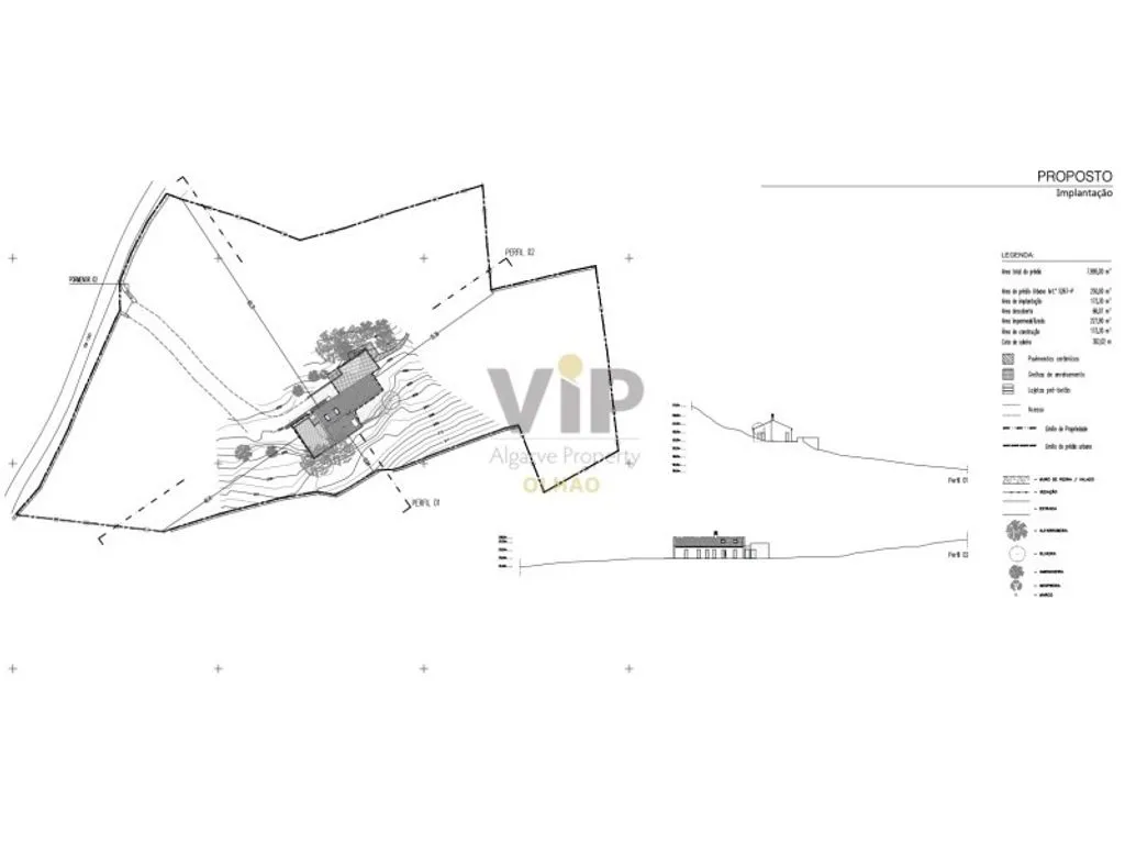 Plaan - Land with Sea Views near Faro