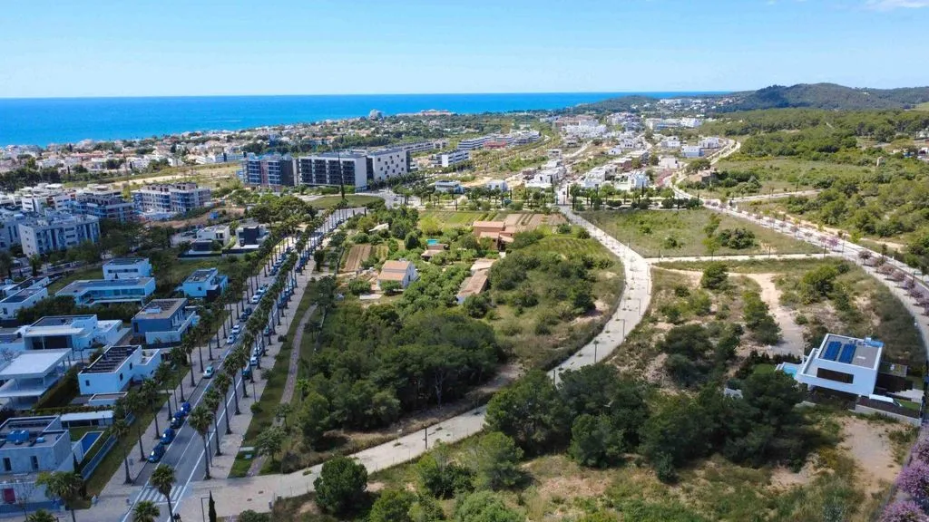 Õhuvaade - Plot in La Plana de Sitges, Catalonia