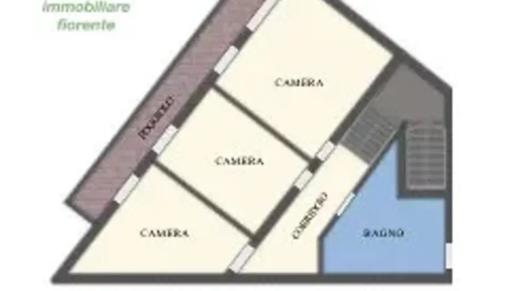 Plan - Triplex Villa with Garden in Padova
