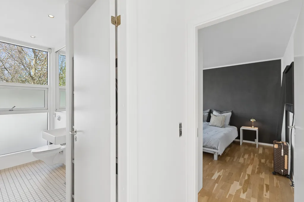 Chambres - Villa with Garden and Forest View in Trekroner