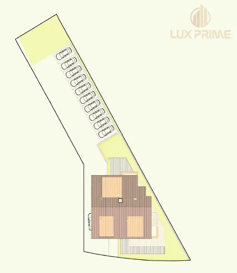 Plan - Appartement de Plain-pied avec Jardin à Kehlen