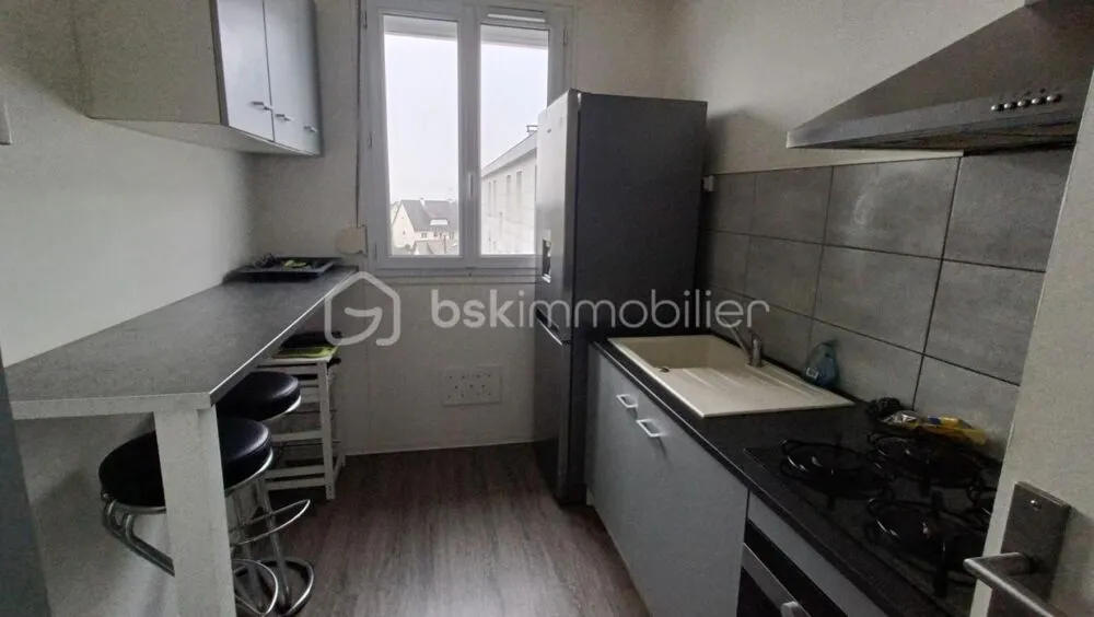 Cuisine - Appartement avec Terrasse à Saint-Brieuc