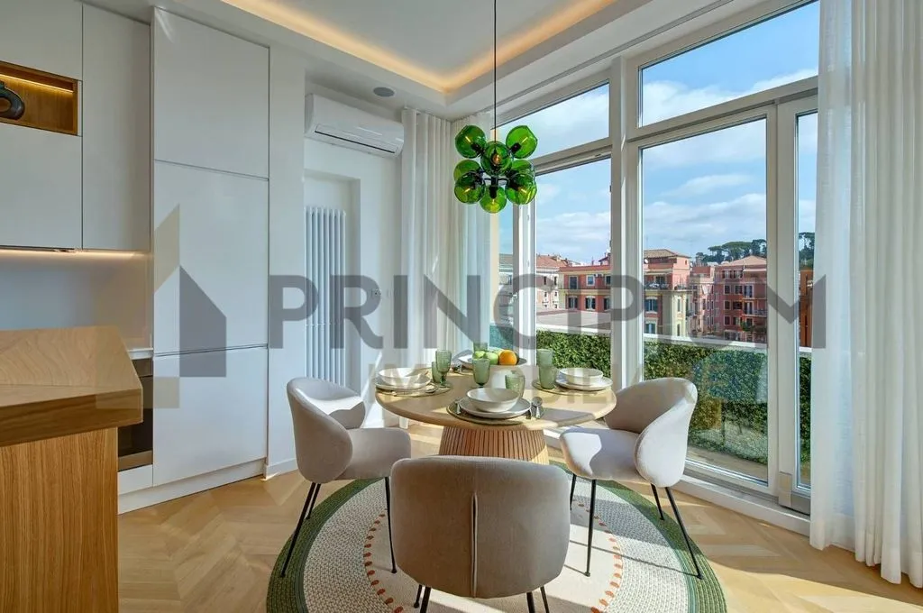 Salle à manger - Luxury Penthouse with Terrace in Rome