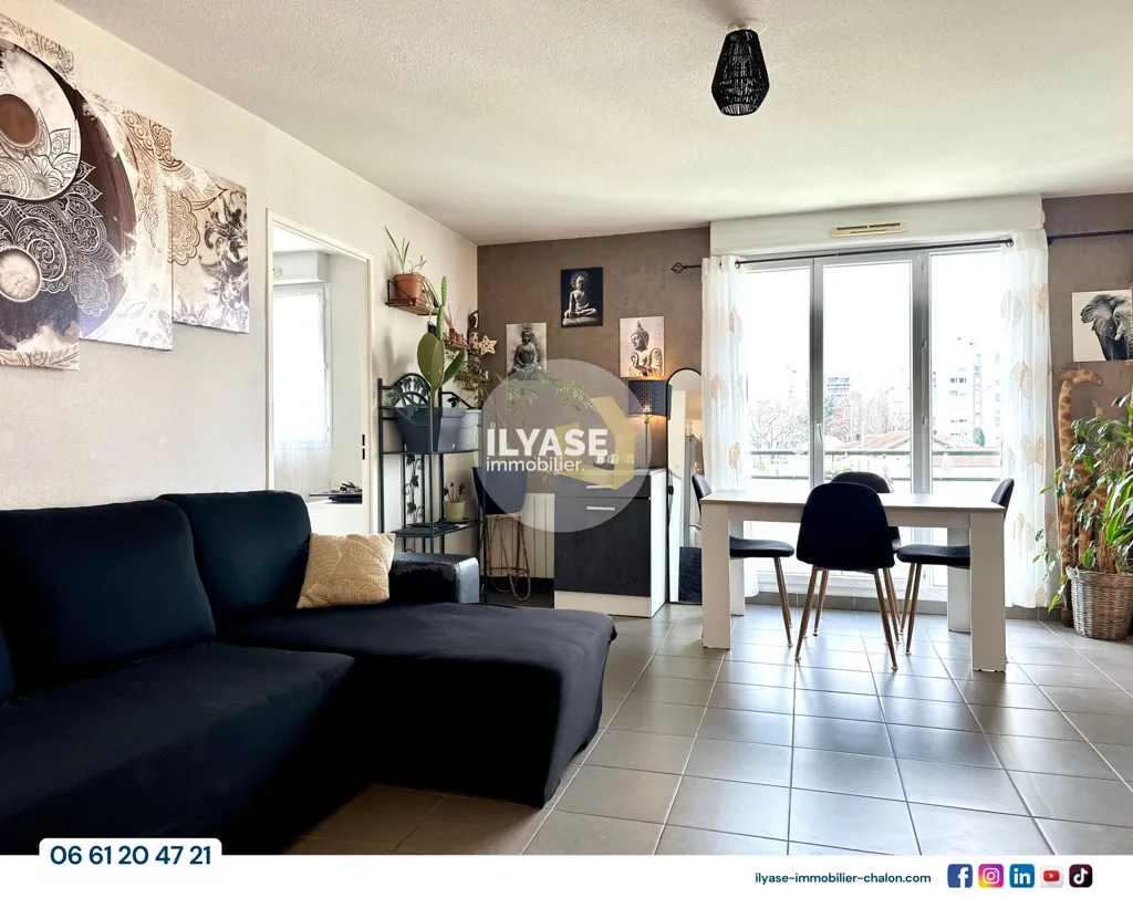 Elutuba - T2 Apartment with Balcony in Chalon-sur-Saône