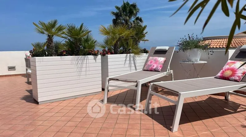Terrasse - Bifamiliar Villa with Sea View in Zambrone