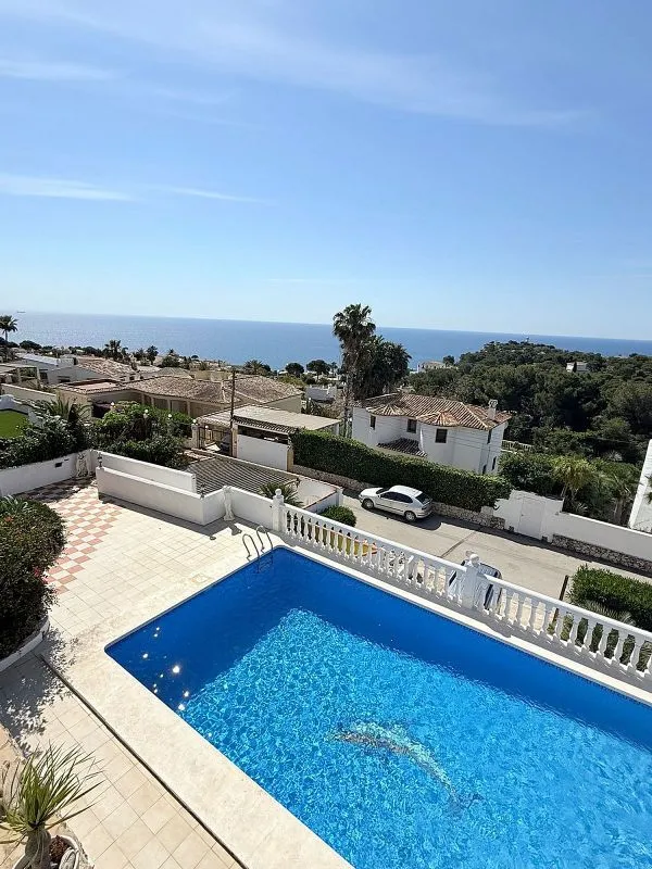 Piscine - Chalet with Sea View and Pool in Jávea