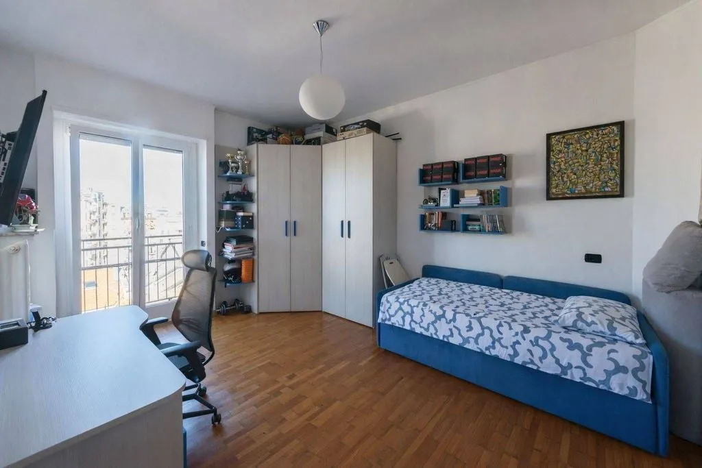 Chambres - Luxury Penthouse with Double Balcony in Milan