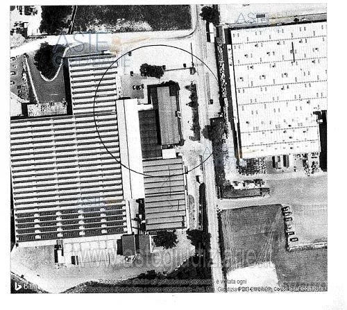 Aerial - Industrial Warehouse with Office Space in Cerreto d'Esi