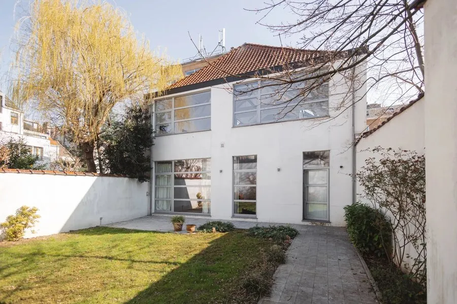 Garden - Rear House with Garden in Châtelain, Ixelles