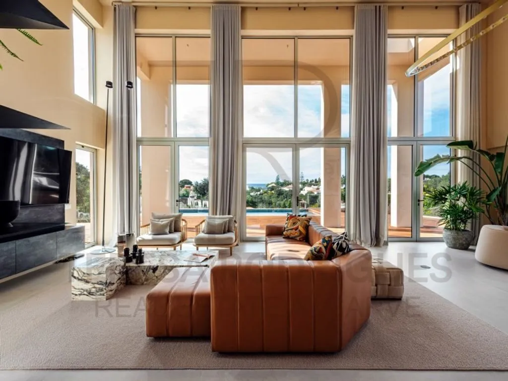 Soggiorno - Modern House with Sea View in Lagoa