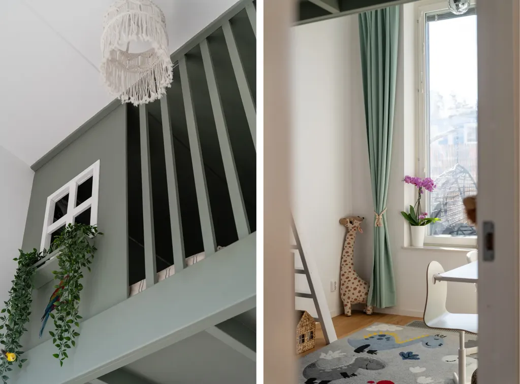 Magamistoad - Apartment with Balcony in Täby Park