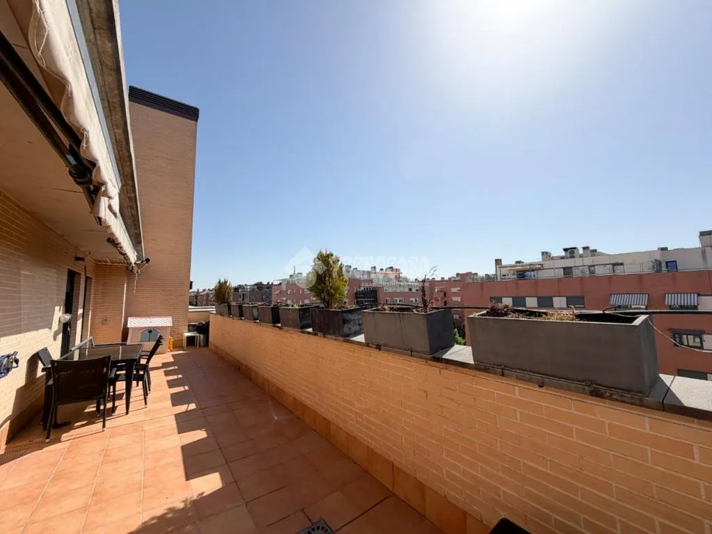 Terrace - Penthouse with Terraces in Montecarmelo, Madrid