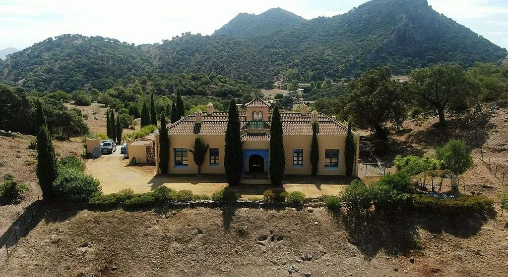 Vue aérienne - Andalusian Villa with Pool in Gaucín