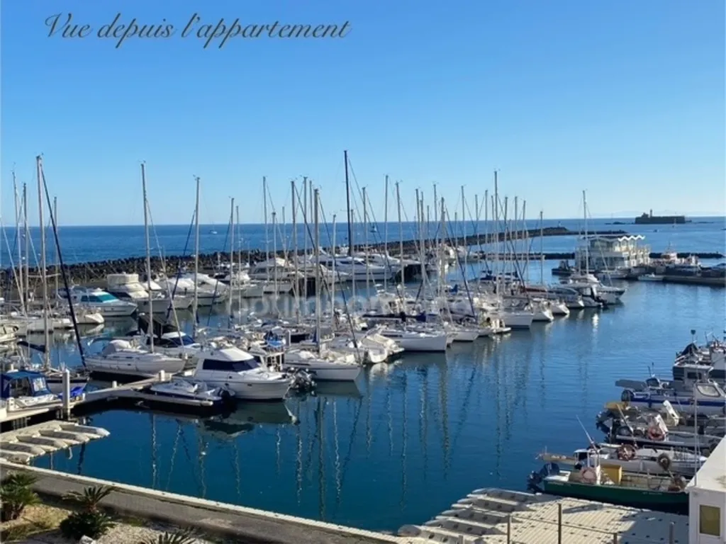 Terrazza - Studio with Sea View in Residenza with Gardien