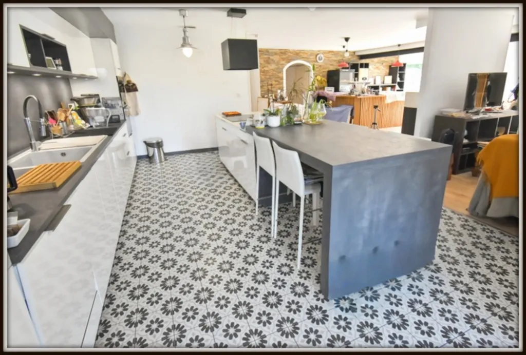 Cuisine - Villa de Plain-Pied avec Piscine près de Dax