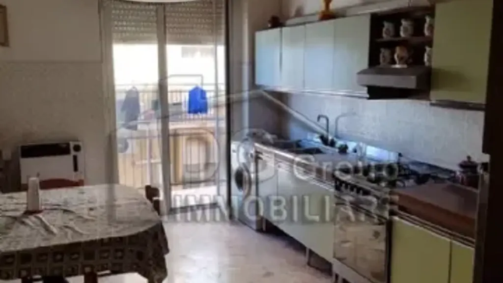 Köök - Apartment with Balcony in Alcamo