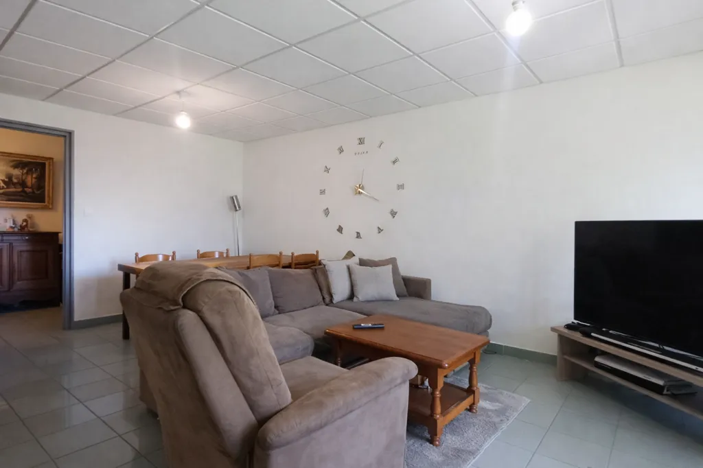 Séjour - Appartement T4 avec loggia à Narbonne