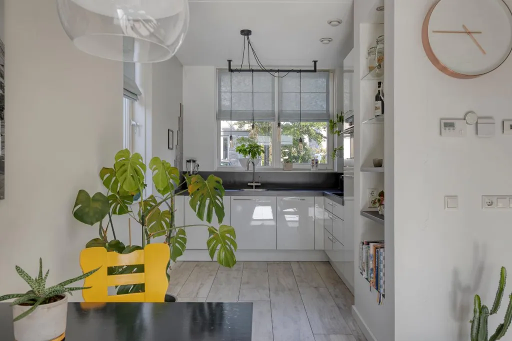 Kitchen - Modern Corner House with Garden in Strijp-R, Eindhoven