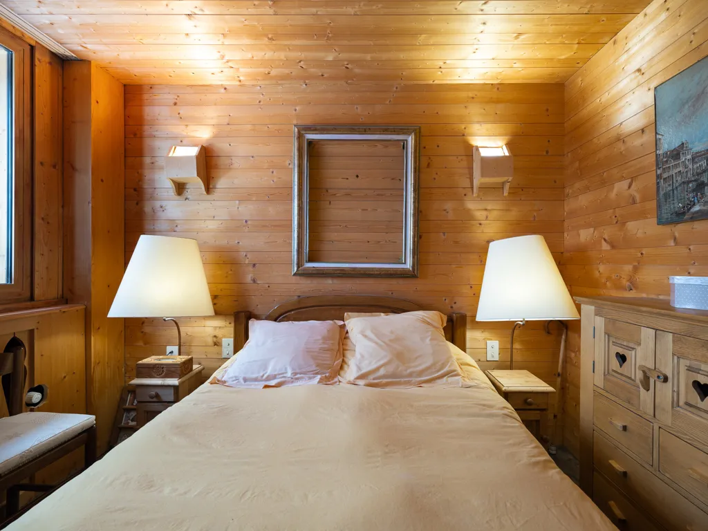 Bedrooms - Charming Apartment with Mountain View in Courchevel 1850