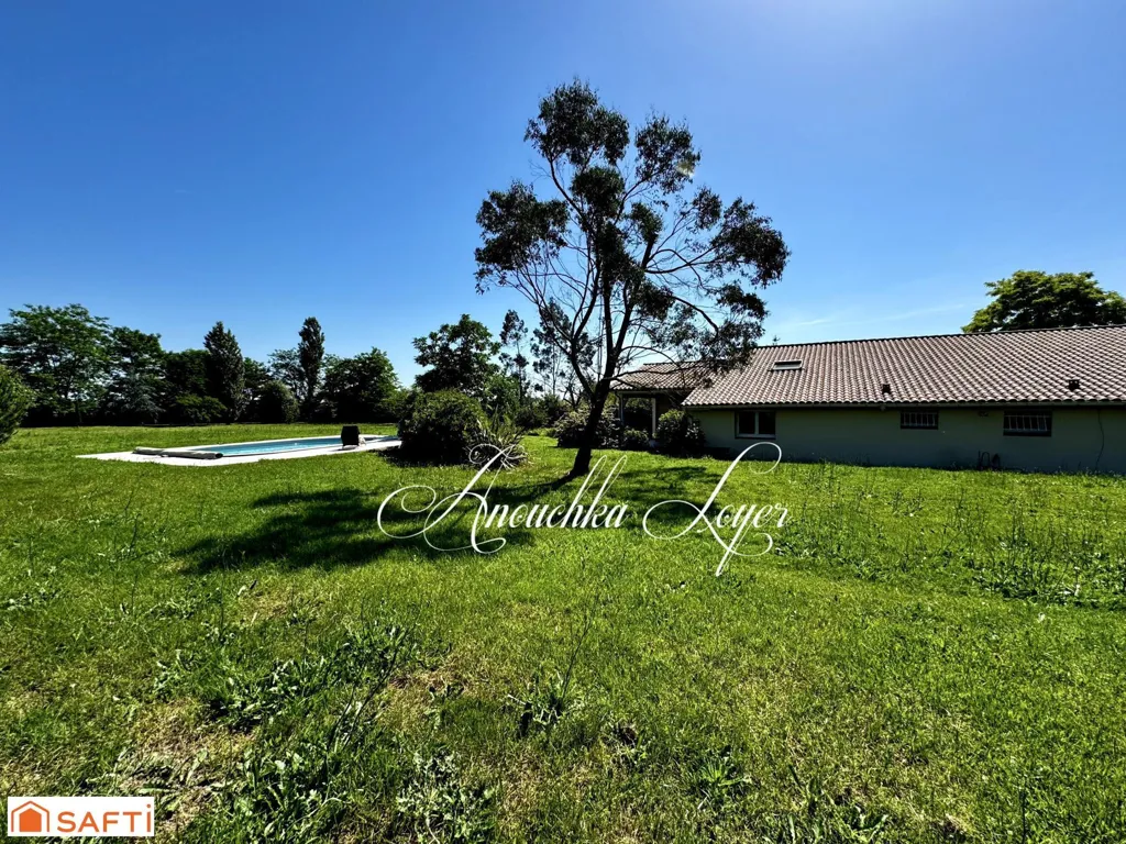 Giardino - Architecturally Renovated Stone House with Pool in Langon