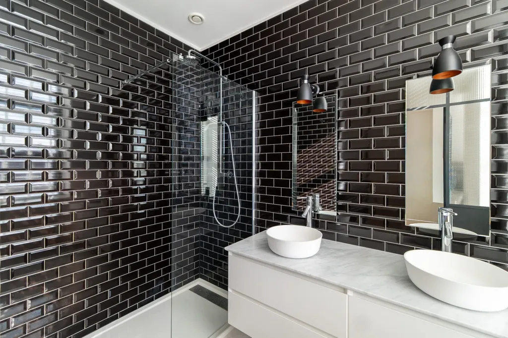 Salles de bain - Penthouse avec Piscine Panoramique à Doornik