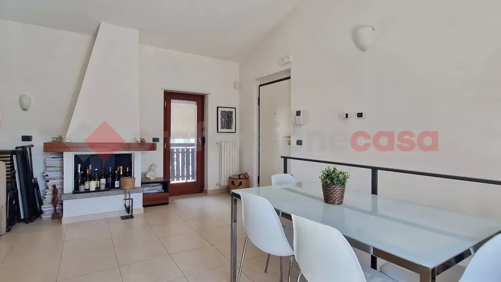 Dining Room - Rustic Attico with Terrace in L'Aquila