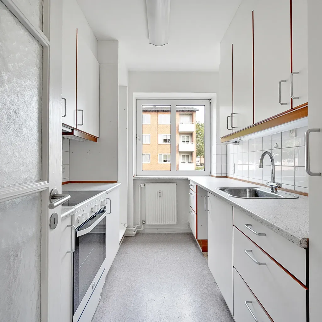 Cuisine - Apartment with Balcony in Randers NV