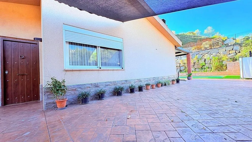 Terrasse - Modern Chalet with Pool in Can Font