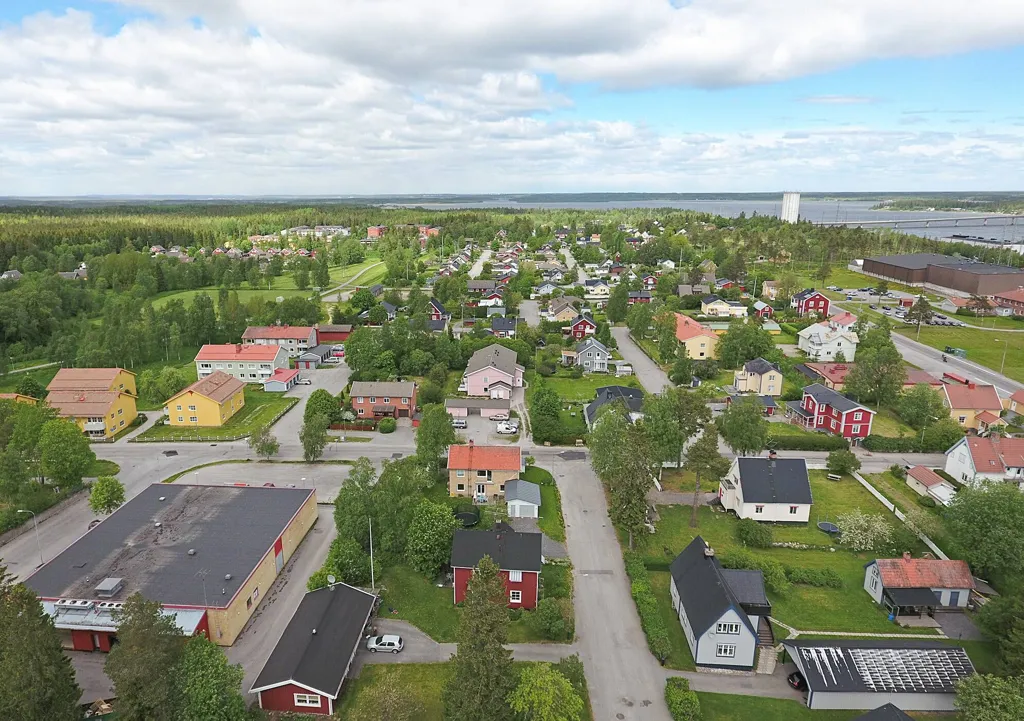 3-toaline maja asukohas Umeå kommun