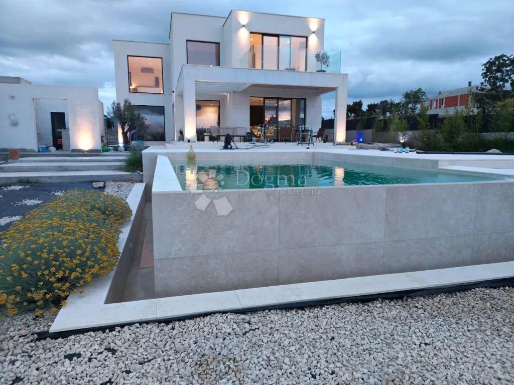 Pool - Luxury Villa with Mountain View in Žerava, Croatia